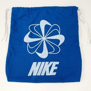 Nike Pinwheel Shoe Bag 14 x 12 Vintage Blue